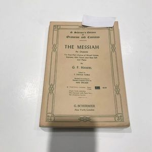 The Messiah Edition 28 Voice & Piano